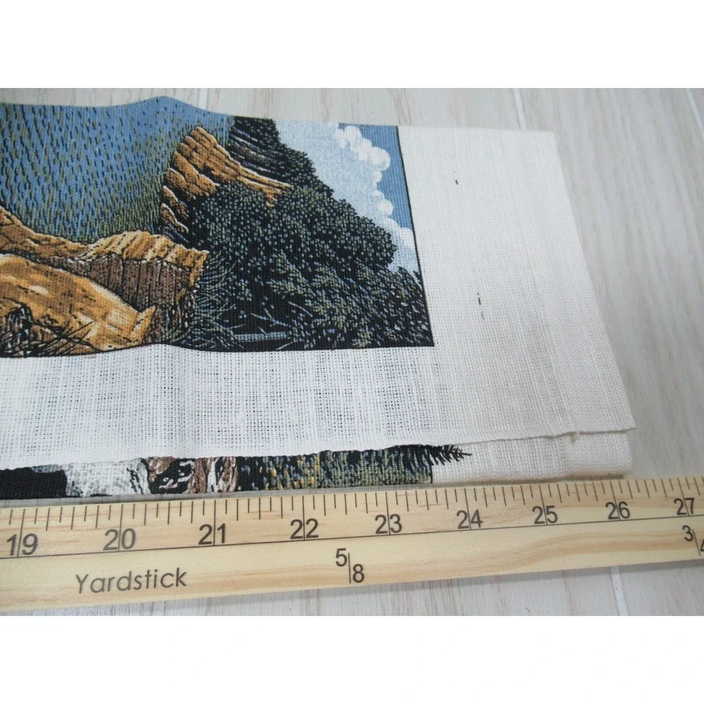 Wisconsin souvenir Linen Canvas Kitchen hand Towel Decor‎ Dairy Cow Cheese Dells